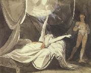 Kriemhilde Sees the Dead Sikegfried in a Dream (mk45) Henry Fuseli